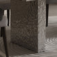 Glossy Gray Stone Dining Table Set 1/4/5/7 Pcs Dinette Set with Arm Chairs Clearhalo 'Dining Room Sets' 'Dining Tables & Seating' 'dining_room_set' 'furn' 'furn_dining_room_set' 'Furniture' 'Kitchen & Dining Furniture' 1200x1200_74ae66e7-e877-471b-9a82-406cb414bd9a