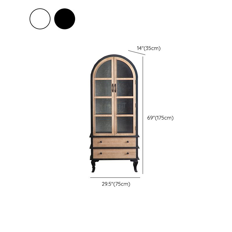 Solid Wood Cabinet Industrial Stain Resistant Accent Cabinet Clearhalo 'Cabinets & Chests' 'cabinets_chests' 'furn' 'furn_cabinets_chests' 'Furniture' 'Living Room Furniture' 1200x1200_74af4d16-37bb-4206-a6db-534a0d287afc