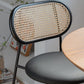 Modern Style PU Leather Chair Cane Back Armless Dining Chair Clearhalo 'Dining Chairs' 'Dining Tables & Seating' 'dining_chair' 'furn' 'furn_dining_chair' 'Furniture' 'furniture_dining_chair' 'Kitchen & Dining Furniture' 1200x1200_74b666e0-8571-4b63-a7db-cf1b63f5a351
