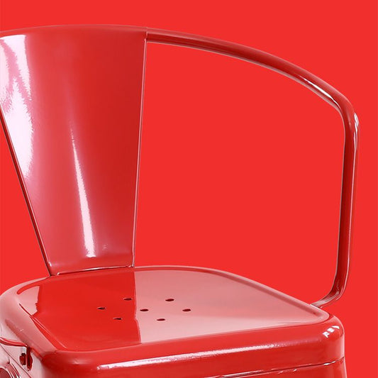 Industrial Style Dining Chair Metal Dining Arm Side Chairs for Kitchen (Set of 4) Clearhalo ' kitchen&dining_furn' 'Dining Chairs' 'Dining Tables & Seating' 'dining_chair' 'furn' 'furn_dining_chair' 'Furniture' 'furniture_dining_chair' 'Kitchen & Dining Furniture' 'kitchen' 1200x1200_74b8feef-b0e3-44fb-8e62-3c1af5f2b3de