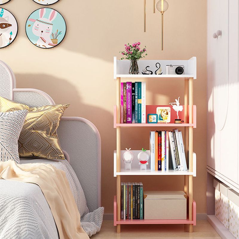 現代のエタゲール棚本棚エンジニアリングされた木材のオープンブックケースのための本棚