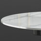 53.1''L Traditional Luxury Dining Table White Sintered Stone Round Table for Home Clearhalo ' dining_table' 'Dining Tables & Seating' 'Dining Tables' 'furn' 'furn_dining_table' 'Furniture' 'furniture_dining_table' 'Kitchen & Dining Furniture' 'kitchen&dining_furn' 'kitchen' 'kitchen_dining_table' 1200x1200_74bed9bc-8b33-4ea8-8e1b-430bd494f272