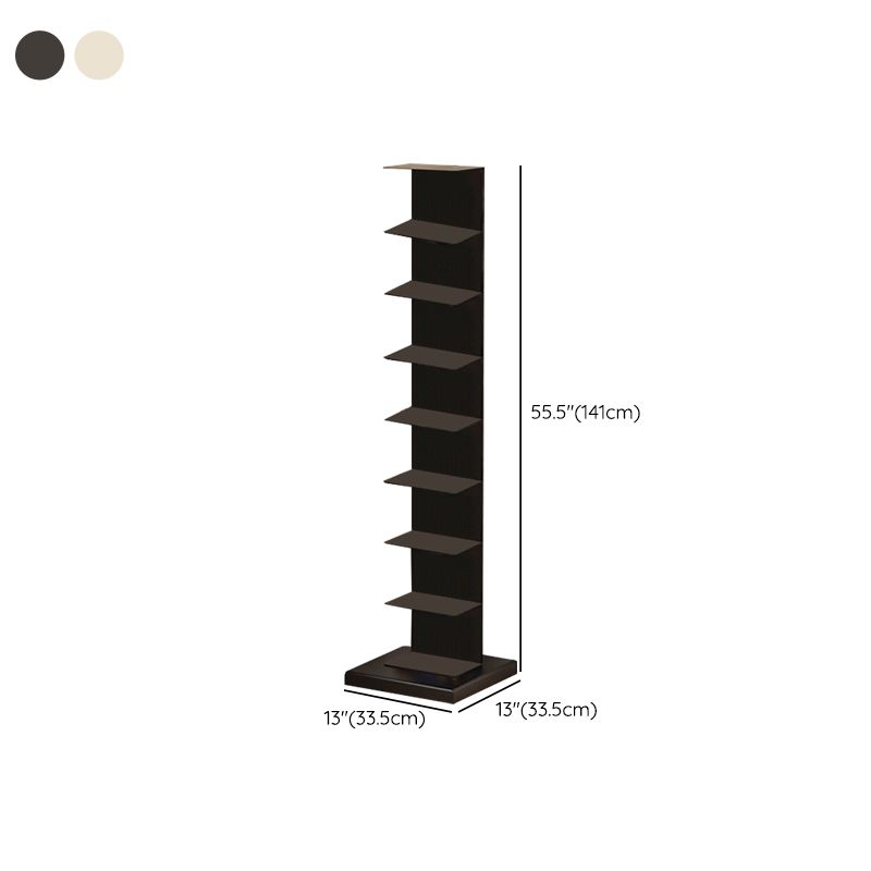 Modern Shelf Bookcase Metal Standard Bookshelf with Shelves for Living Room Clearhalo 'Bookcases' 'furn' 'furn_bookcases' 'Furniture' 'Office Furniture' 1200x1200_74c1d097-f2d9-4e88-9edd-b8fab312a1ac