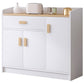 Accent Chest with Drawer Wood Contemporary Chest with 2/1-Door