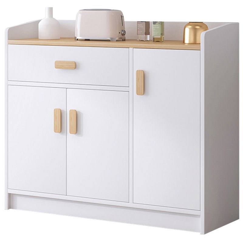 Accent Chest with Drawer Wood Contemporary Chest with 2/1-Door