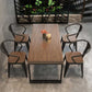 Industrial Style Solid Wood Top Dining Room Set with 4 Legs Table Dining Table Furniture Clearhalo 'Dining Room Sets' 'Dining Tables & Seating' 'dining_room_set' 'furn' 'furn_dining_room_set' 'Furniture' 'furniture_dining_room_set' 'Kitchen & Dining Furniture' 'kitchen&dining_furn' 'kitchen' 1200x1200_74c86b83-2ac5-4aa6-8ace-f61b32778844