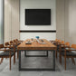 Pine Wood Meeting Table Industrial Rectangle Office Working Table Clearhalo 'furn' 'furn_office_desk' 'Furniture' 'Office Desks' 'Office Furniture' 'office_desk' 1200x1200_74c9c0a5-d1e0-4e55-abf9-d93bafe0eb3c
