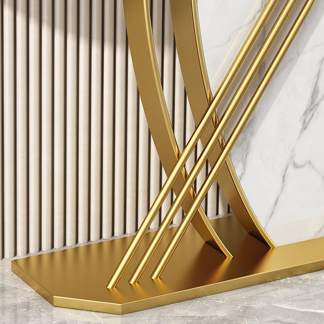 Tavolo console di console con console console antica contemporanea con console mezza luna