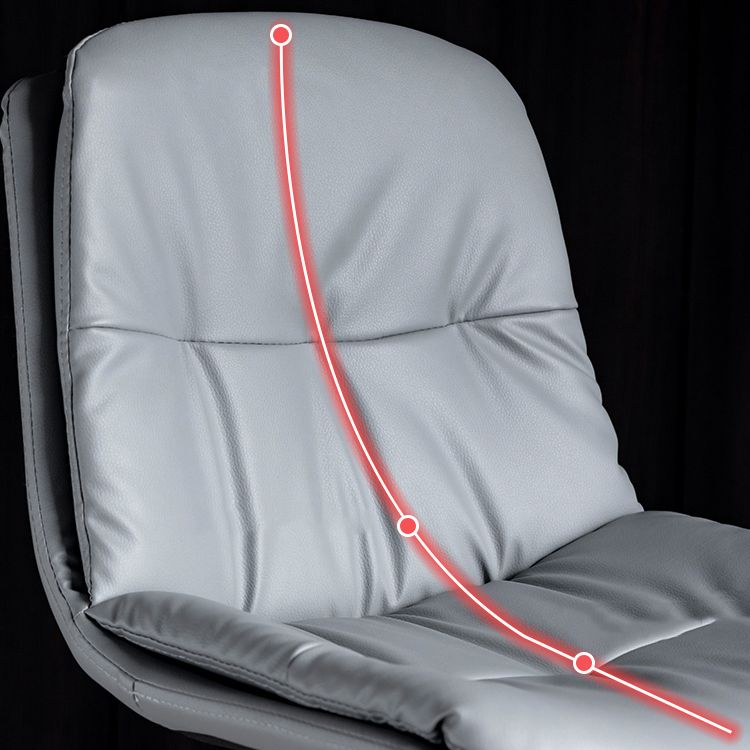 Adjustable Height Leather Footrest Bar Stool Matte Finish 31.49'' Low Back Stool Clearhalo 'Bar Furniture' 'Bar Stools' 'bar_stools' 'furn' 'furn_bar_stools' 'furniture_bar_stools' 'Kitchen & Dining Furniture' 'kitchen&dining_furn' 'kitchen' 'kitchen_furn' Furniture' 1200x1200_74cc5188-37c6-4a86-bc54-c4dd313b8436