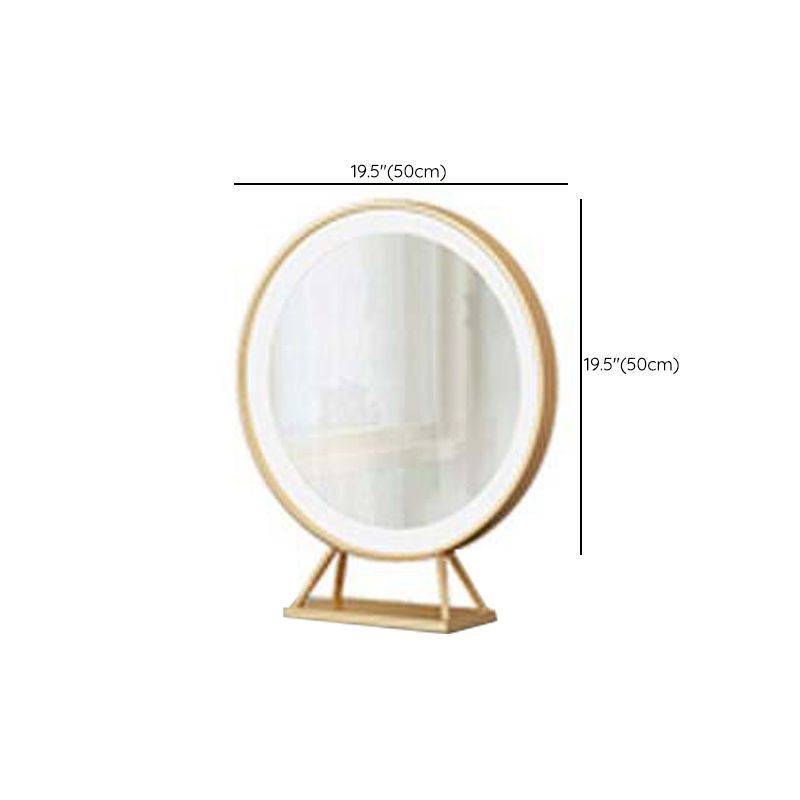 Glam 29.52 "altezza vanità per il trucco in legno verde con cassetti