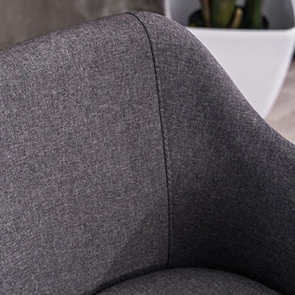 Modern Style Wood Arm Chair Upholstered Fabric Dining Side Chair 19.6"x19.6"x29.9" Clearhalo 'Dining Chairs' 'Dining Tables & Seating' 'dining_chair' 'furn' 'furn_dining_chair' 'Furniture' 'furniture_dining_chair' 'Kitchen & Dining Furniture' 1200x1200_74d903bb-cf04-4d50-80d8-30069a94ddee