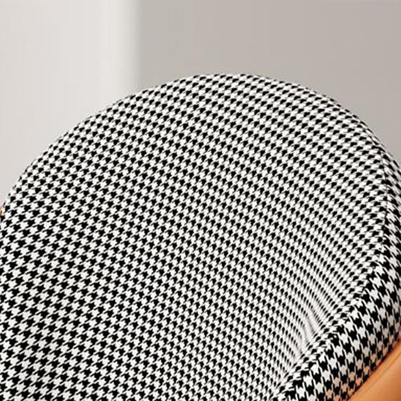 Glam Metal Dining Room Chair Armless Upholstered Dining Chairs for Home Use Clearhalo ' kitchen&dining_furn' 'Dining Chairs' 'Dining Tables & Seating' 'dining_chair' 'furn' 'furn_dining_chair' 'Furniture' 'furniture_dining_chair' 'Kitchen & Dining Furniture' 'kitchen' 1200x1200_74d947ed-7f6c-4987-a3cf-ea9d7806a7df