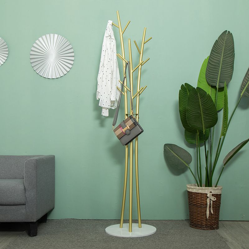 Magníficas ramas de stand de metal ramas de forma ganchos de la colgilla de abrigo