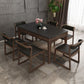 Sintered Stone Dining Table Mid-Century Modern Style 4 Legs Base Table for Dining Room Clearhalo ' dining_table' 'Dining Tables & Seating' 'Dining Tables' 'furn' 'furn_dining_table' 'Furniture' 'furniture_dining_table' 'Kitchen & Dining Furniture' 'kitchen&dining_furn' 'kitchen' 'kitchen_dining_table' 1200x1200_74da7470-1dfc-46e3-9610-69101cebd384