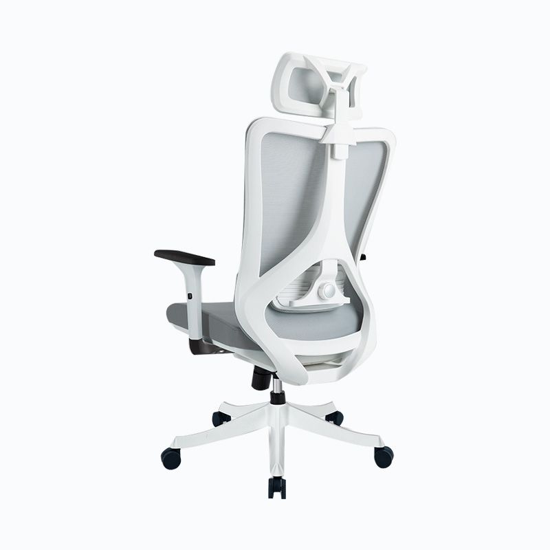 Black / Grey Mesh Office Chair Nylon Frame Rotatable Desk Chair with Wheels Clearhalo 'furn' 'furn_office_chair' 'Furniture' 'Office Chairs' 'Office Furniture' 'office_chair' 1200x1200_74de0144-bbe4-4f09-9679-45f40461b6b4