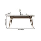 Sintered Stone Rectangle Dining Table White Stone Top Table with Wooden Base and 4 Legs Clearhalo ' dining_table' 'Dining Tables & Seating' 'Dining Tables' 'furn' 'furn_dining_table' 'Furniture' 'furniture_dining_table' 'Kitchen & Dining Furniture' 'kitchen&dining_furn' 'kitchen' 'kitchen_dining_table' 1200x1200_74de1512-f6eb-4b20-92a7-b9b51f38b534