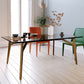 Contemporary Rectangle Dining Table Clear Tempered Glass Table with 4 Legs Clearhalo ' dining_table' 'Dining Tables & Seating' 'Dining Tables' 'furn' 'furn_dining_table' 'Furniture' 'furniture_dining_table' 'Kitchen & Dining Furniture' 'kitchen&dining_furn' 'kitchen' 'kitchen_dining_table' 1200x1200_74df74e5-f5b7-4083-8a21-eb0284b35f5f