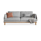 Velvet Sofa 35 "W Recessed Arm Sofa with Storage for Living Room Clearhalo 'furn' 'furn_sofas' 'Furniture' 'furniture_sofas' 'kitchen' 'kitchen_sofas' 'Living Room Furniture' 'Sofa' 'sofas' 1200x1200_74e1074e-2b21-43c5-a326-530c9904559f
