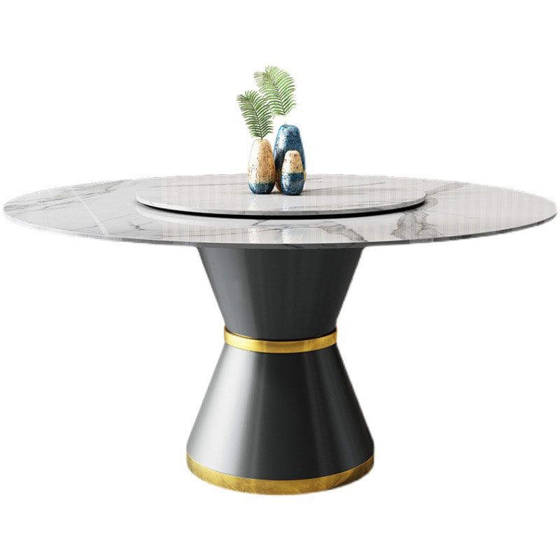 Glam 1/4/5/7 Pieces Table and Chair Set Sintered Stone Dining Table and Chairs Clearhalo 'Dining Room Sets' 'Dining Tables & Seating' 'dining_room_set' 'furn' 'furn_dining_room_set' 'Furniture' 'furniture_dining_room_set' 'Kitchen & Dining Furniture' 'kitchen&dining_furn' 'kitchen' 1200x1200_74e10f52-6b66-4c59-8045-9b5c3c6bfc51