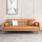 Glam Tufted Biscuit Back Standard Living Room Faux Leather Sofa Clearhalo 'furn' 'furn_sofas' 'Furniture' 'Living Room Furniture' 'Sofa' 'sofas' 1200x1200_74e1b539-dcc8-48c3-8cef-29600ddd2e08