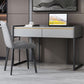 Modern 2-drawer Office Desk Sintered Stone Rectangular Desk for Home Clearhalo 'furn' 'furn_office_desk' 'Furniture' 'Office Desks' 'Office Furniture' 'office_desk' 1200x1200_74e6f484-3dd9-41be-930b-bfc6fd6446f9