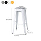 Industrial Style Armless Barstool Iron Frame Counter Stools for Coffee Shop Clearhalo 'Bar Furniture' 'Bar Stools' 'bar_stools' 'furn' 'furn_bar_stools' 'furniture_bar_stools' 'Kitchen & Dining Furniture' 'kitchen&dining_furn' 'kitchen' 'kitchen_furn' Furniture' 1200x1200_74eb53ad-e698-4268-9f0b-2f69be719cfd