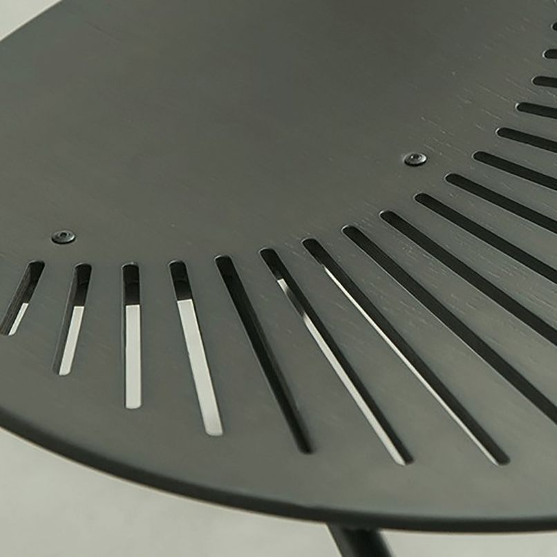 Contemporary Metal Dining Chair Armless Windsor Back Side Chair for Home Use Clearhalo 'Dining Chairs' 'Dining Tables & Seating' 'dining_chair' 'furn' 'furn_dining_chair' 'Furniture' 'furniture_dining_chair' 'Kitchen & Dining Furniture' 1200x1200_74ec85df-e4e6-40a0-ad4d-997ea03ea3c1