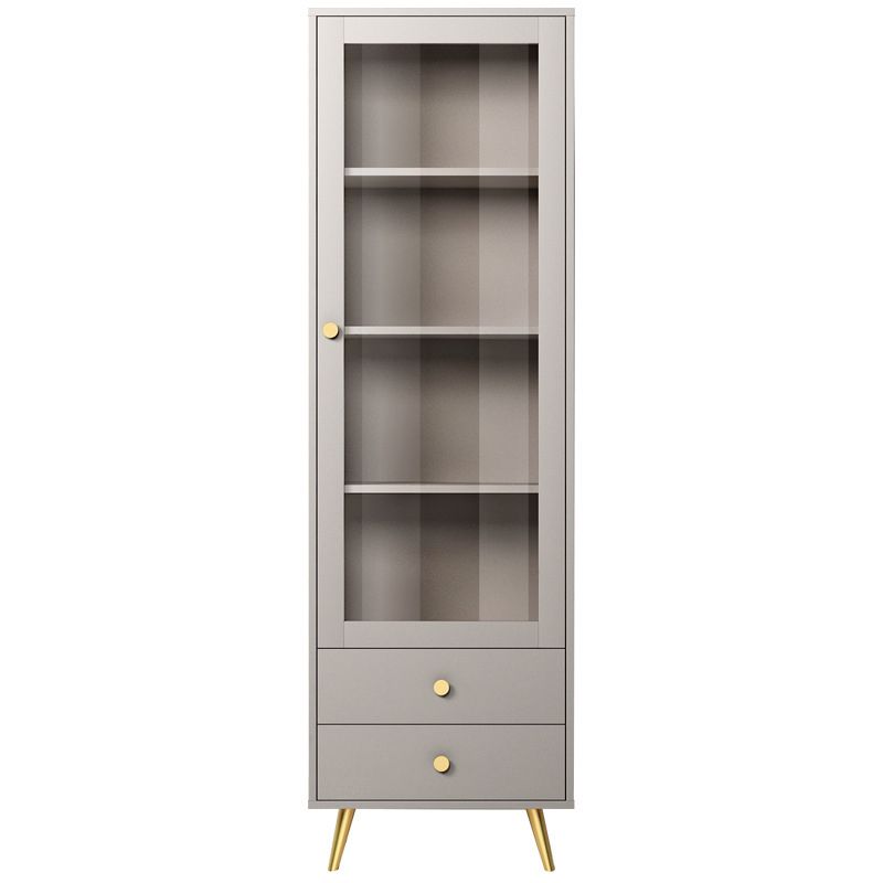 23,62 "Bois de large et métal 1 - armoire d'accent de porte, 2 - armoire d'accent tiroir - bois