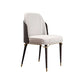 Upholstered Armless Dining Chair Home Faux Leather Dining Side Chair