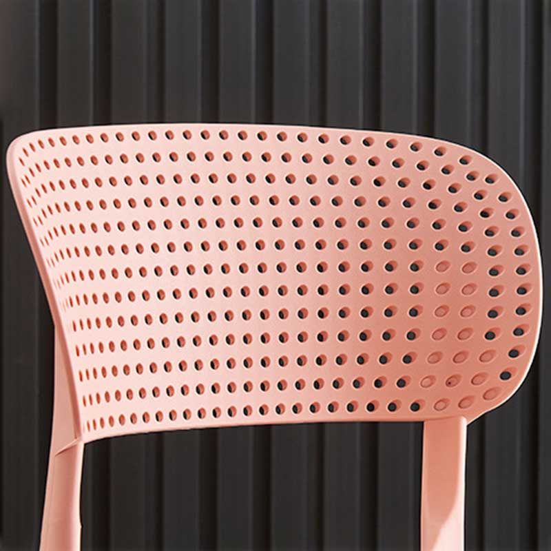 Glam Style Dining Room Plastic Side Chair Matte Finish Open Back Dining Chair Clearhalo ' kitchen&dining_furn' 'Dining Chairs' 'Dining Tables & Seating' 'dining_chair' 'furn' 'furn_dining_chair' 'Furniture' 'furniture_dining_chair' 'Kitchen & Dining Furniture' 'kitchen' 1200x1200_74ef1ff0-4c9d-4311-8915-5248dcc1f19f