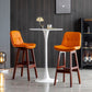 Modern Armless Backrest Counter Stool Wood Milk Tea Shop Bar Stool with Leather Cushion Clearhalo 'Bar Furniture' 'Bar Stools' 'bar_stools' 'furn' 'furn_bar_stools' 'furniture_bar_stools' 'Kitchen & Dining Furniture' 'kitchen&dining_furn' 'kitchen' 'kitchen_furn' Furniture' 1200x1200_74f0a72d-b86f-40b8-a93e-d157caad3606