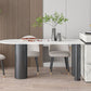 Glam Style Sintered Stone Dining Set Rectangle 1/4/5/6 Pieces Dining Set for Dining Areas