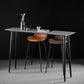 Industrial Style Bar Table Stone Rectangle Pub Table in Gray Clearhalo 'Bar Furniture' 'Bar Tables' 'bar_tables' 'furn' 'furn_bar_tables' 'Furniture' 'Kitchen & Dining Furniture' 1200x1200_74f47915-ad78-4896-80ff-30d7130a8c58