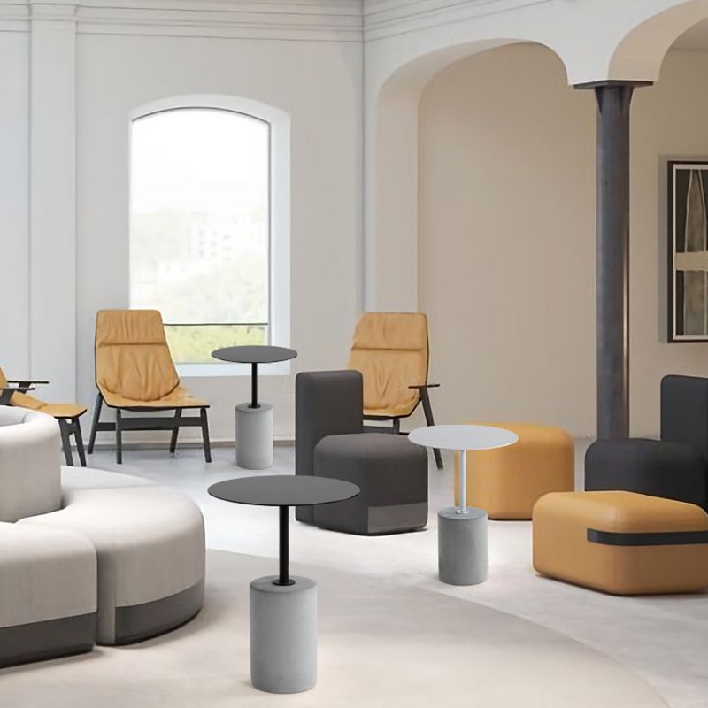 Tavolo da cocktail in stile nordico tavolino rotondo tavolino