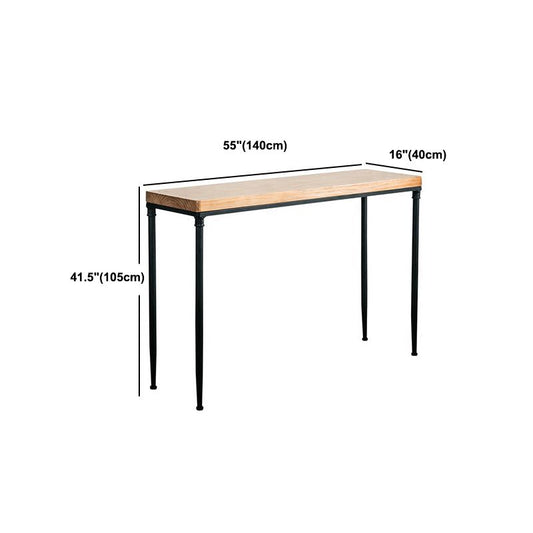 工業スタイルのバーテーブルセット1/2/3ピース長方形のバーテーブル