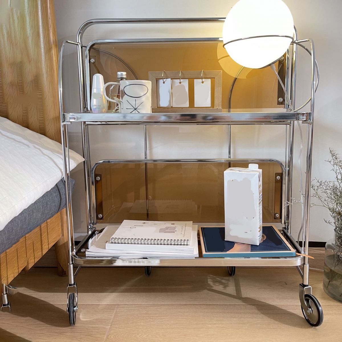 29.53 "Table de l'extrémité latérale de style contemporain