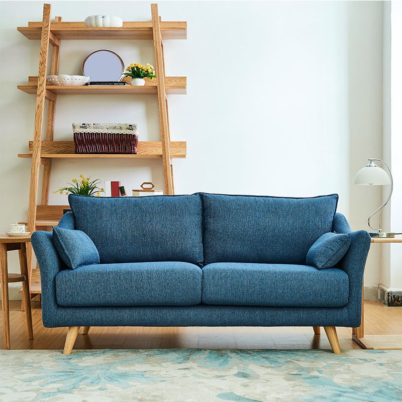 Contemporary Fabric Tight Back Sofa 30.71"High Loose Back Slipcovered Sofa Clearhalo 'furn' 'furn_sofas' 'Furniture' 'Living Room Furniture' 'Sofa' 'sofas' 1200x1200_74f8e0de-0447-4ecf-a520-2e36a3554d9c