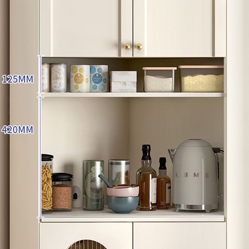 Contemporary Dining Hutch Glass Doors Faux Wood Storage Cabinet for Living Room Clearhalo 'Display & China Cabinets' 'display_china_cabinets' 'furn' 'furn_display_china_cabinets' 'Furniture' 'Kitchen & Dining Furniture' 1200x1200_74f8f371-a23e-43e0-ad97-bd7fd5698de7