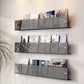 Modern Acrylic Bookcase, Bookshelf for Any Room, 6" H X 1.5" W