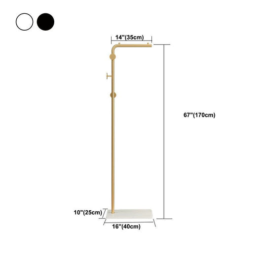 Moderne Metallhalle stehen frei von Hängsschienen und Haken