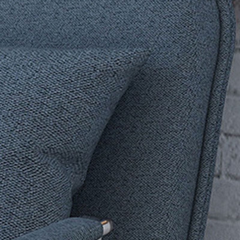 Divano letto in tessuto con retro stretto 23,62 pollici di larghezza per soggiorno