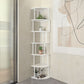 Scandinavian Iron Corner Bookshelf Vertical Open Bookcase for Bedroom Clearhalo 'Bookcases' 'furn' 'furn_bookcases' 'Furniture' 'furniture_bookcases' 'Office Furniture' 1200x1200_75000d12-6a84-43c7-839f-938be343285f