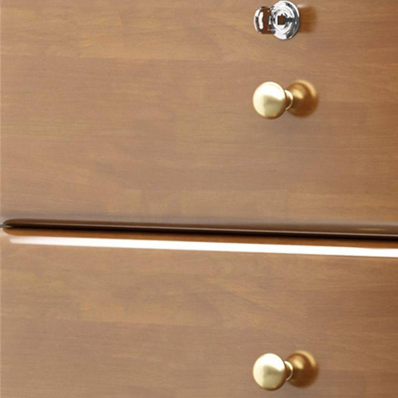 アメリカントラディショナルストレージチェスト無垢材ドレッサー、引き出し6個付き