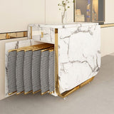 Extendable Dining Table Set 3/7 Pieces Dining Set for Kitchen