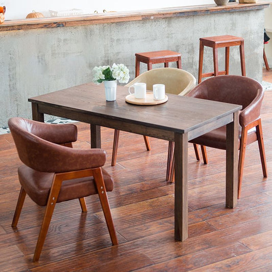 Modern Dining Arm Chair Upholstered Armchair with Wood Legs (Set of 2) Clearhalo ' kitchen&dining_furn' 'Dining Chairs' 'Dining Tables & Seating' 'dining_chair' 'furn' 'furn_dining_chair' 'Furniture' 'furniture_dining_chair' 'Kitchen & Dining Furniture' 'kitchen' 1200x1200_7501e6a1-03ef-4405-8147-ab0f25e52984