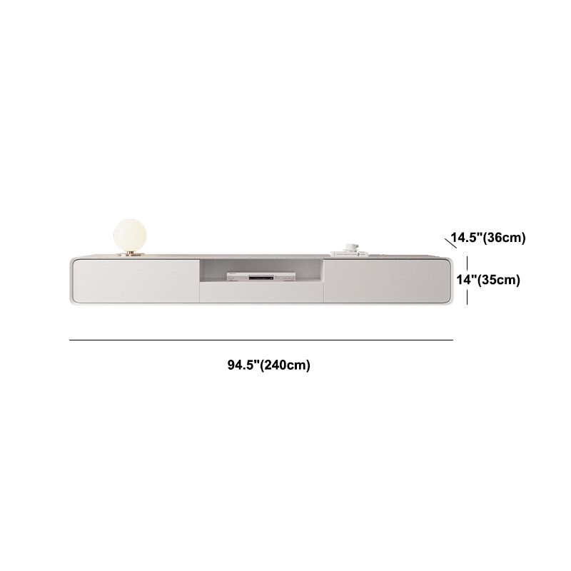 Wooden TV Cabinet Modern Minimalist Home Wall Mounted White TV Cabinet Console Clearhalo 'furn' 'furn_tv_stands_entertainment_centers' 'Furniture' 'Living Room Furniture' 'TV Stands & Entertainment Centers' 'TV Stands & Media Storage Furniture' 'tv_stands_entertainment_centers' 1200x1200_750584ec-27d6-49f2-85c9-95f20fd83037