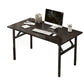 Industrial Folding Writing Desk Rectangular Wooden Computer Desk Clearhalo 'furn' 'furn_office_desk' 'Furniture' 'Office Desks' 'Office Furniture' 'office_desk' 1200x1200_750cae4b-df5d-4221-8f39-2d07beddf902