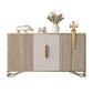 Tavolo da tavolo da tavolo a buffet glam tavolo da sideboard con porte per soggiorno