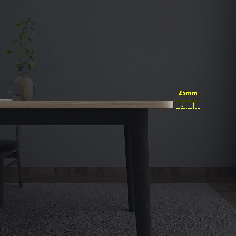 Traditional Style Solid Wood Dining Set with Fixed Table and 4 Legs Base Clearhalo 'Dining Room Sets' 'Dining Tables & Seating' 'dining_room_set' 'furn' 'furn_dining_room_set' 'Furniture' 'furniture_dining_room_set' 'Kitchen & Dining Furniture' 'kitchen&dining_furn' 'kitchen' 1200x1200_751654f8-fbde-465b-b739-5a58d30d92b5