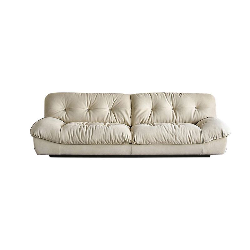 Sofá estándar con mechones 41.33 "D x 34.25" H Sofa sin brazo para sala de estar
